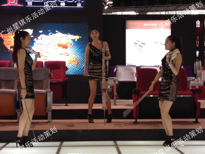 琶洲展會演藝節目主持人禮儀模特提供